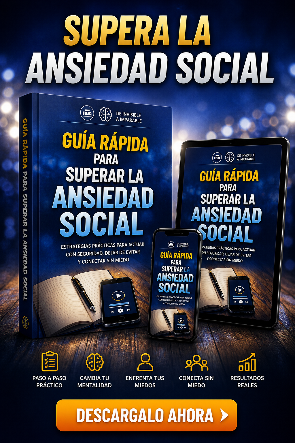 Supera tu ansiedad social