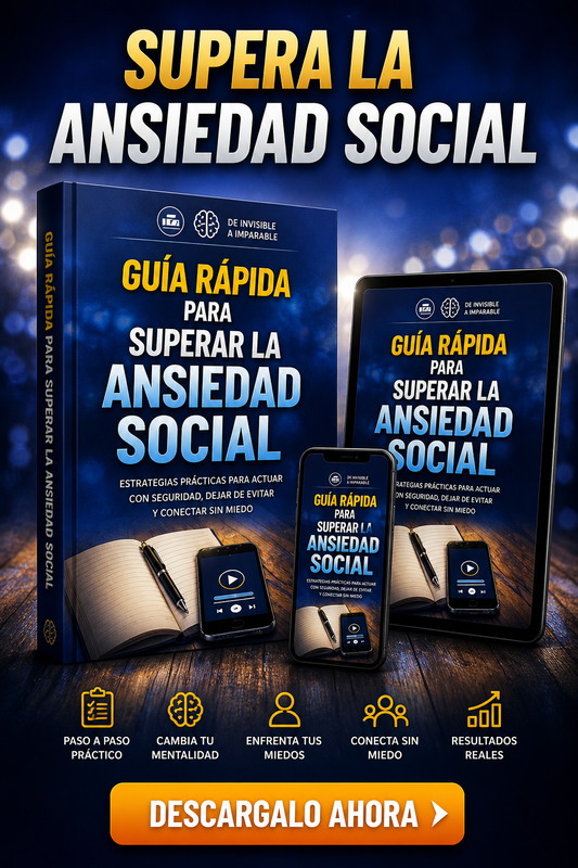 Supera tu ansiedad social
