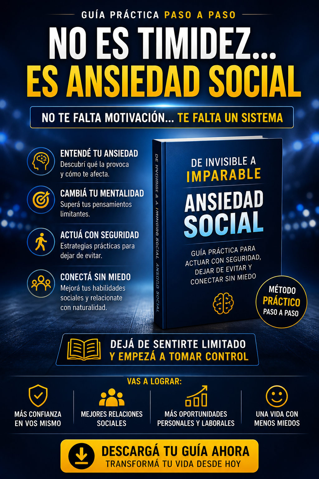Supera tu ansiedad social