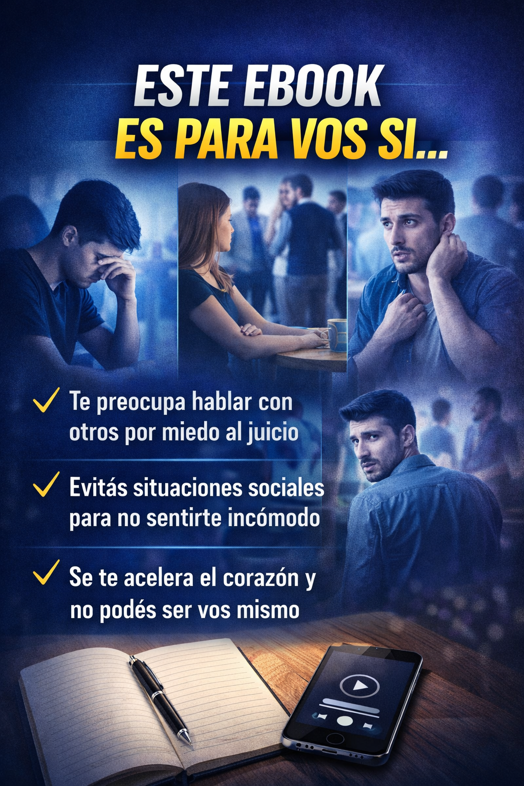 Supera tu ansiedad social